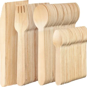 Wooden Disposable Cutlery Set