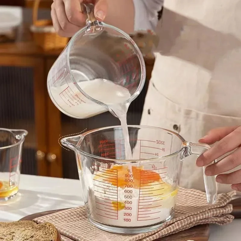 500ml-1000ml Glass Measuring Cup - Image 2