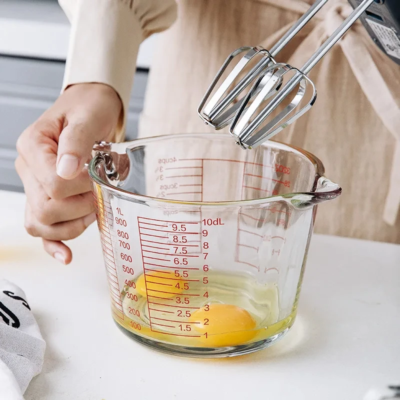500ml-1000ml Glass Measuring Cup - Image 4