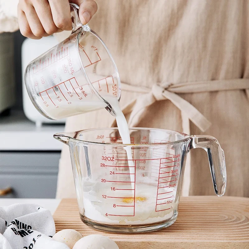 500ml-1000ml Glass Measuring Cup