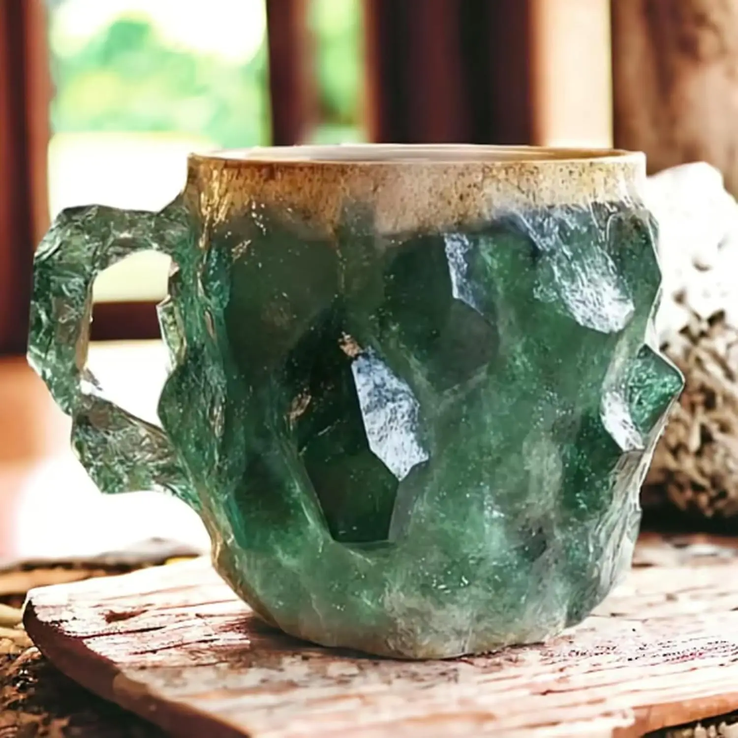 Coffee Mug Natural Crystal - Image 5