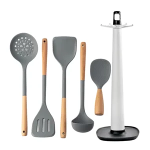 Kitchen Utensils Wooden Handle Spatulas